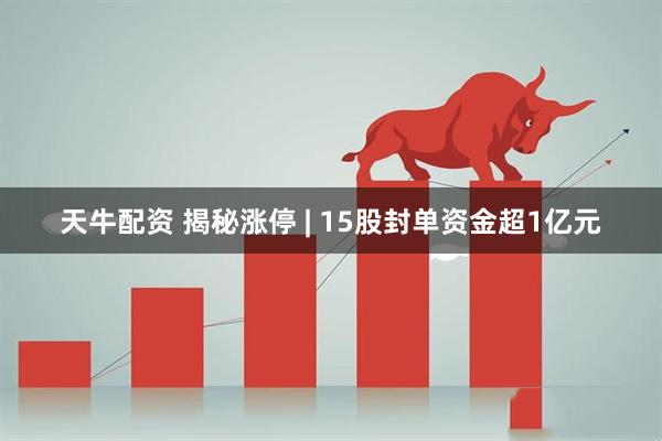 天牛配资 揭秘涨停 | 15股封单资金超1亿元